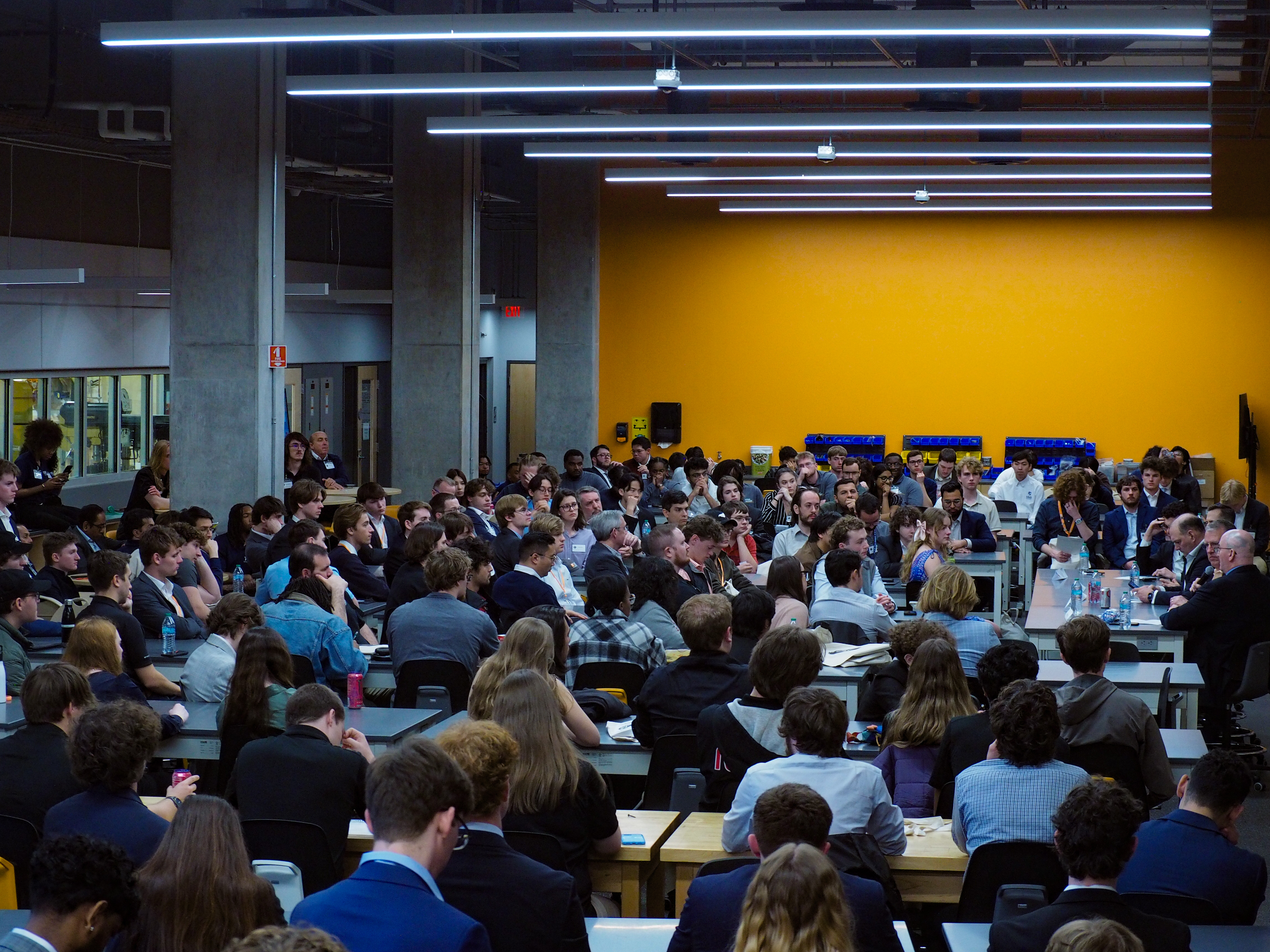 Students and attendees at the Student Space Technology Conference